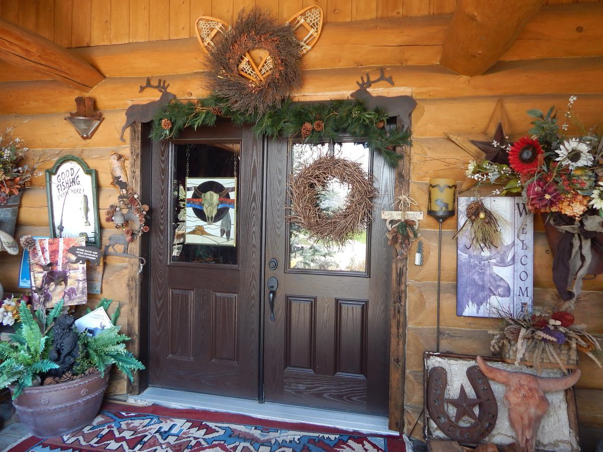 Idle Spurs Log Cabin Bed & Breakfast Black Diamond Esterno foto