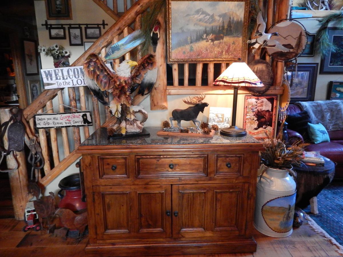 Idle Spurs Log Cabin Bed & Breakfast Black Diamond Esterno foto